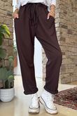 Made in Italy Oris Classic Jogger Chocolate